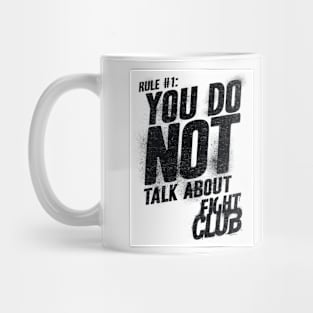 Fight Club First Rule Mug